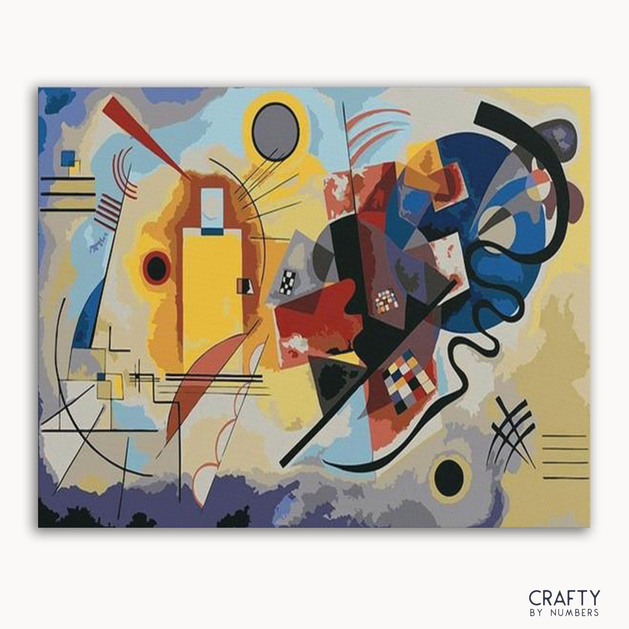 Yellow Red Blue - Wassily Kandinsky