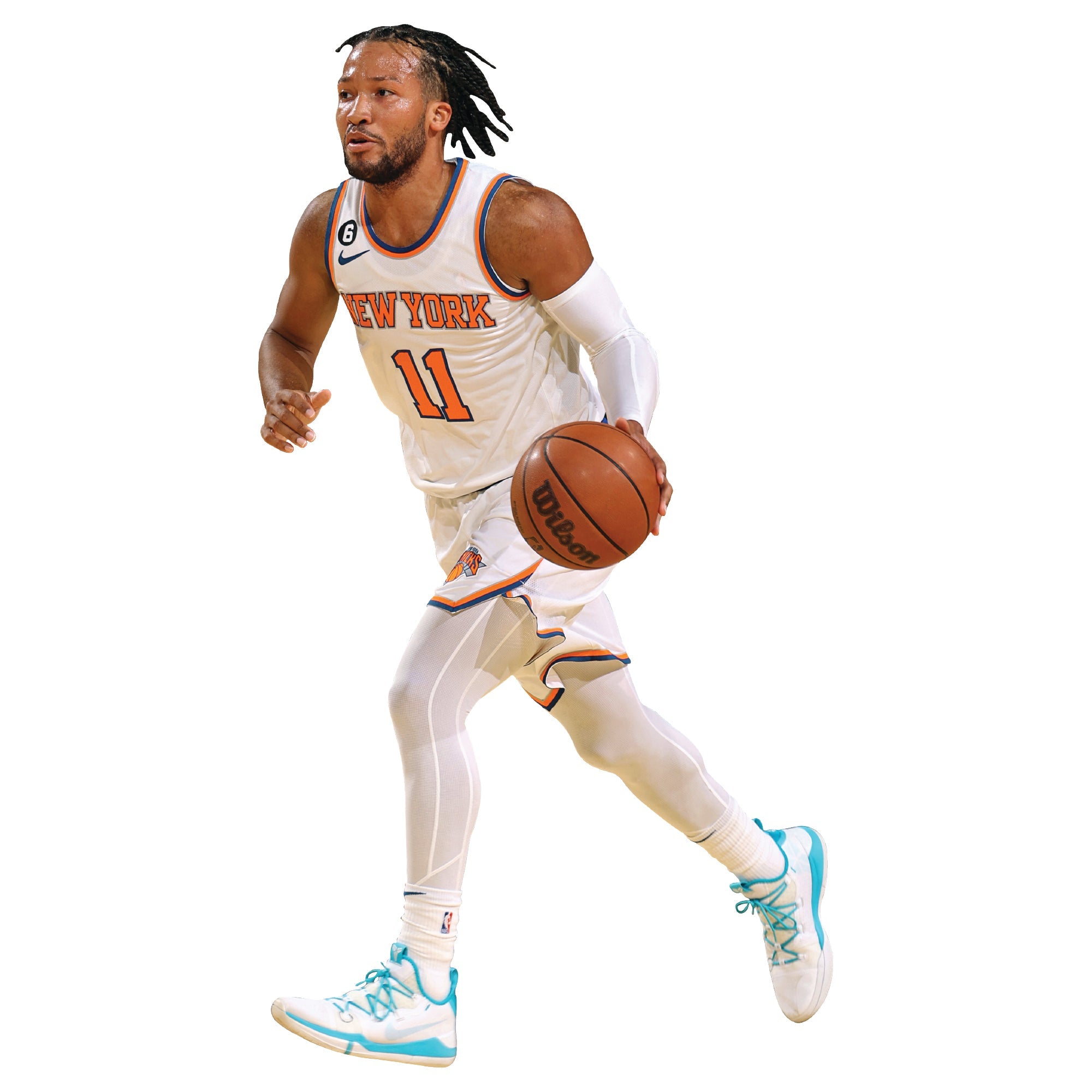 Jalen Brunson - RealBig Collection - Official NBA - New York Knicks - Reusable Vinyl Wall Decals #1