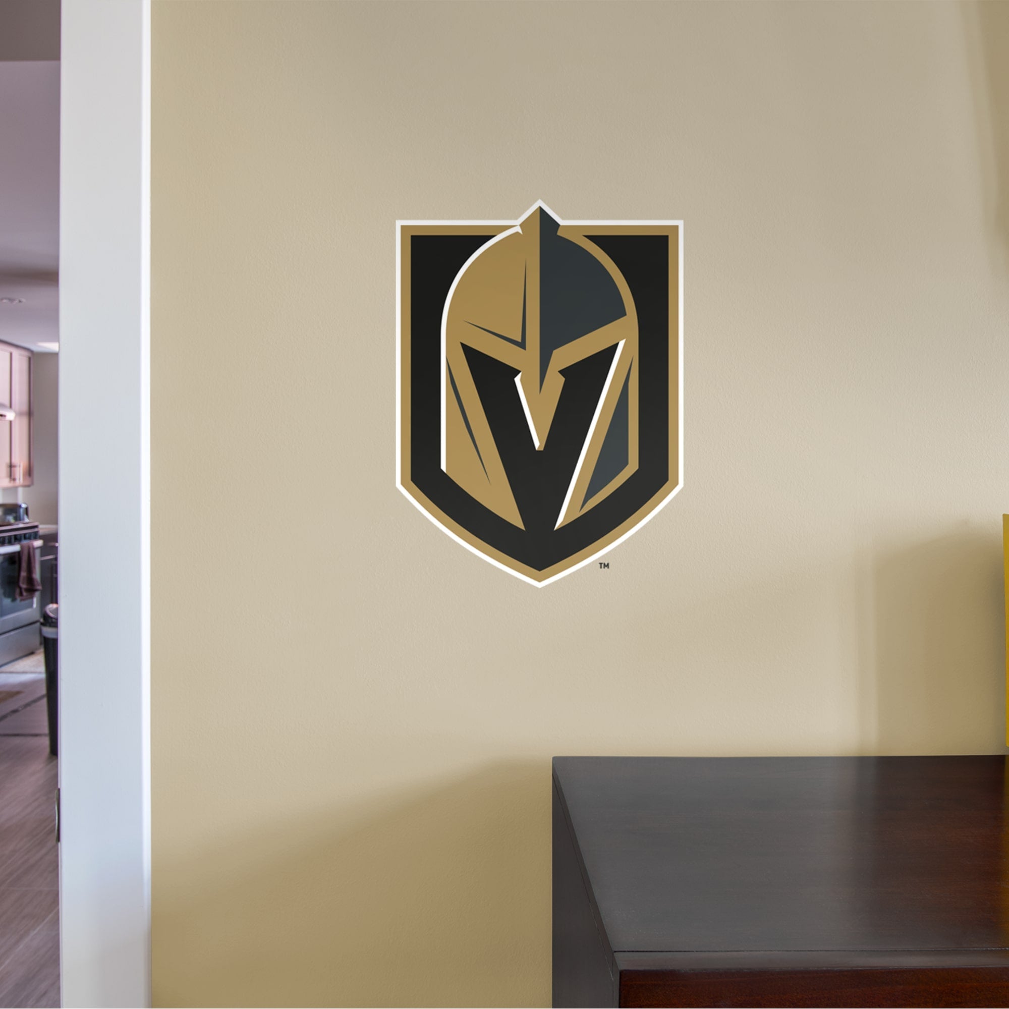 Vegas Golden Knights - RealBig Logo Collection - Official NHL - Reusable Vinyl Wall Decals