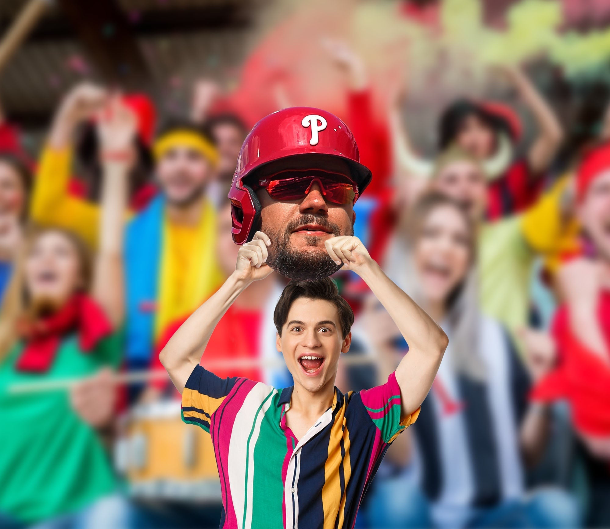 Kyle Schwarber - Big Head - Official MLB - Philadelphia Phillies - Foam Core Cutout