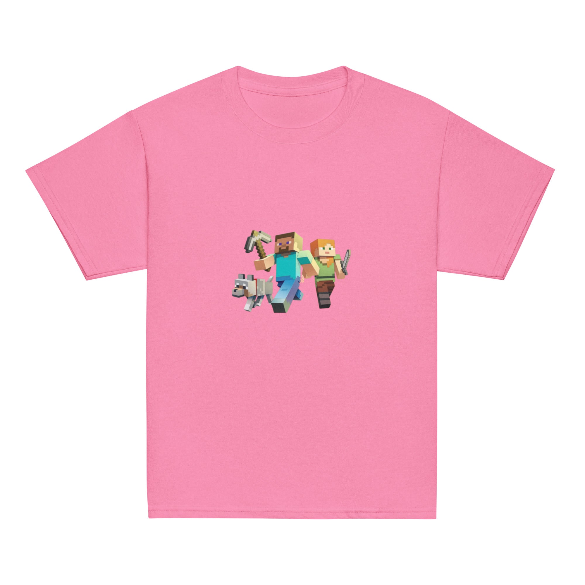 Minecraft Heroes Design Youth Classic Tee