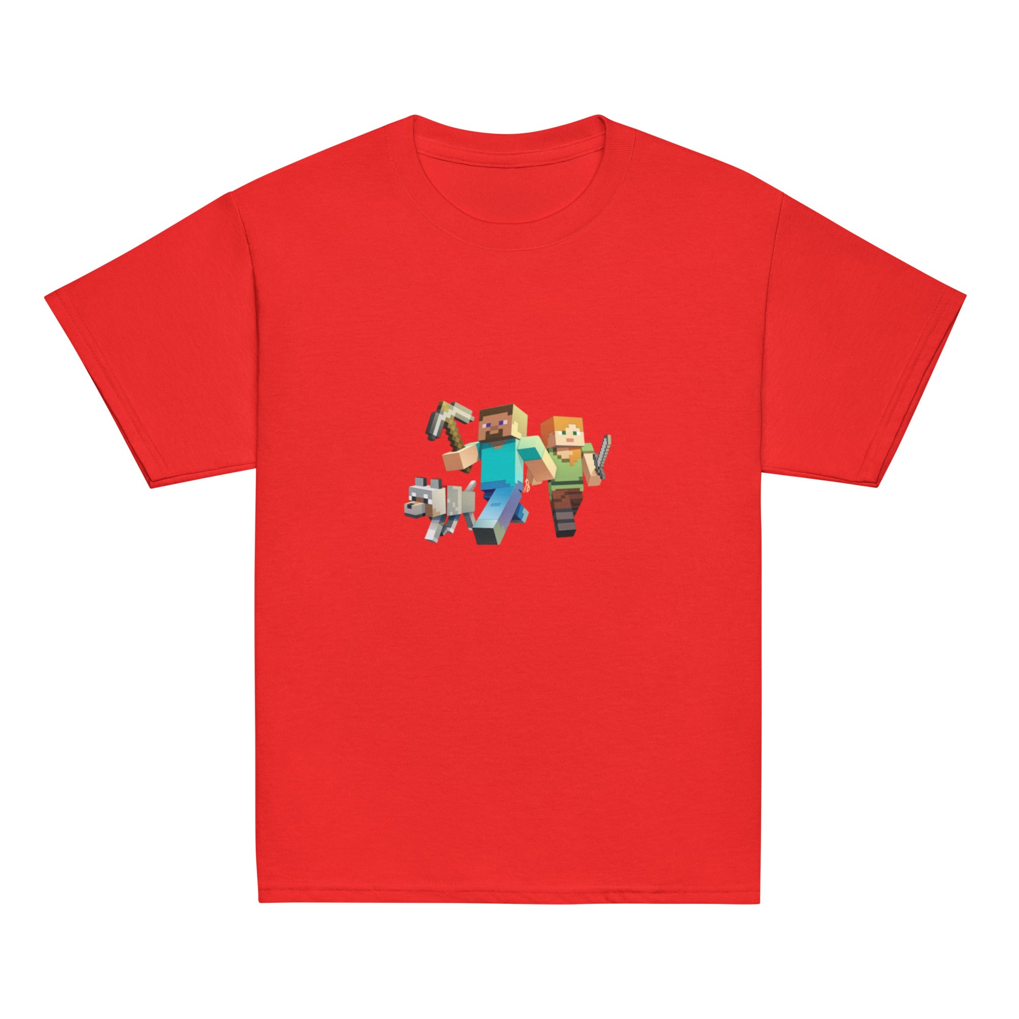 Minecraft Heroes Design Youth Classic Tee