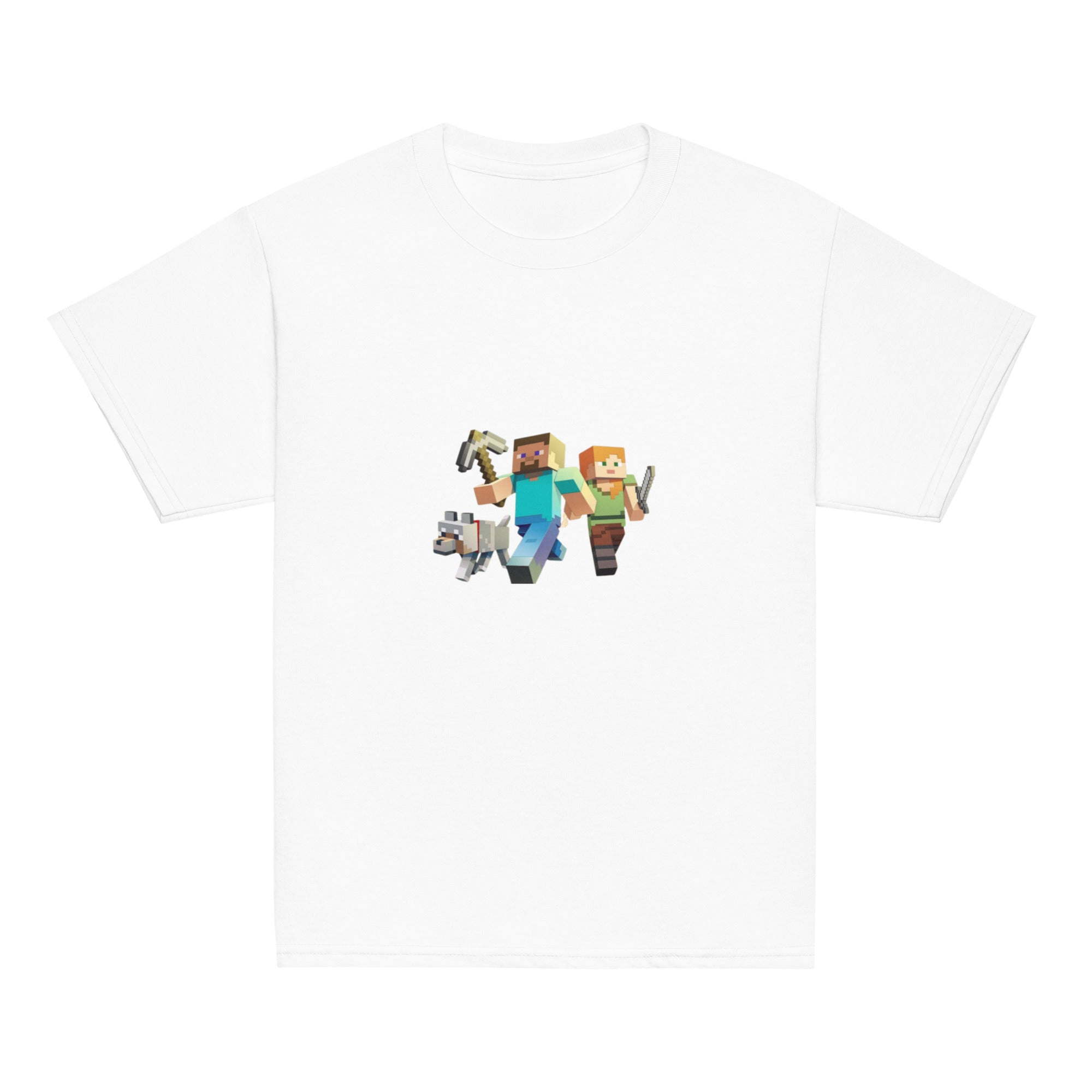 Minecraft Heroes Design Youth Classic Tee