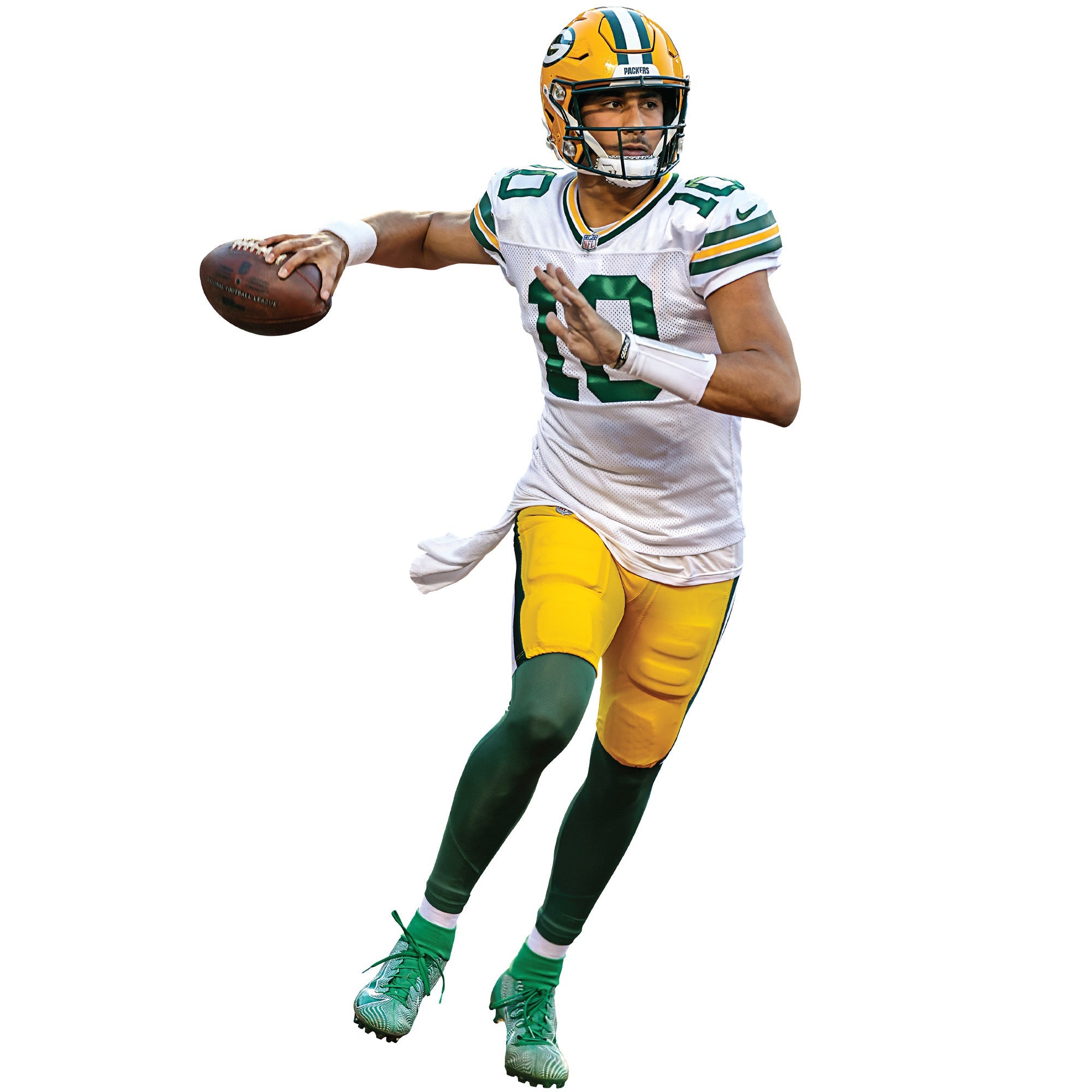 Jordan Love - RealBig Collection - Official NFL - Green Bay Packers - Reusable Vinyl Wall Decals
