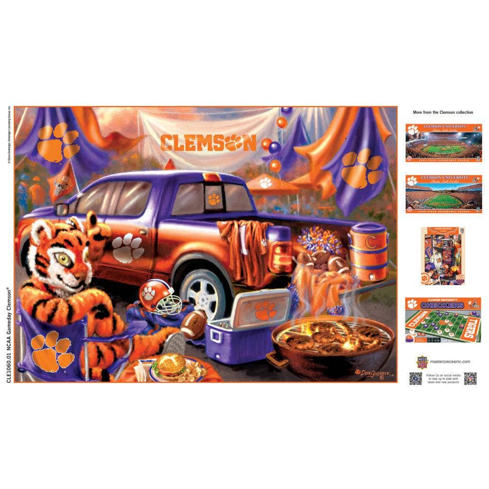 Clemson Tigers - Gameday 1000 Piece Jigsaw Puzzle