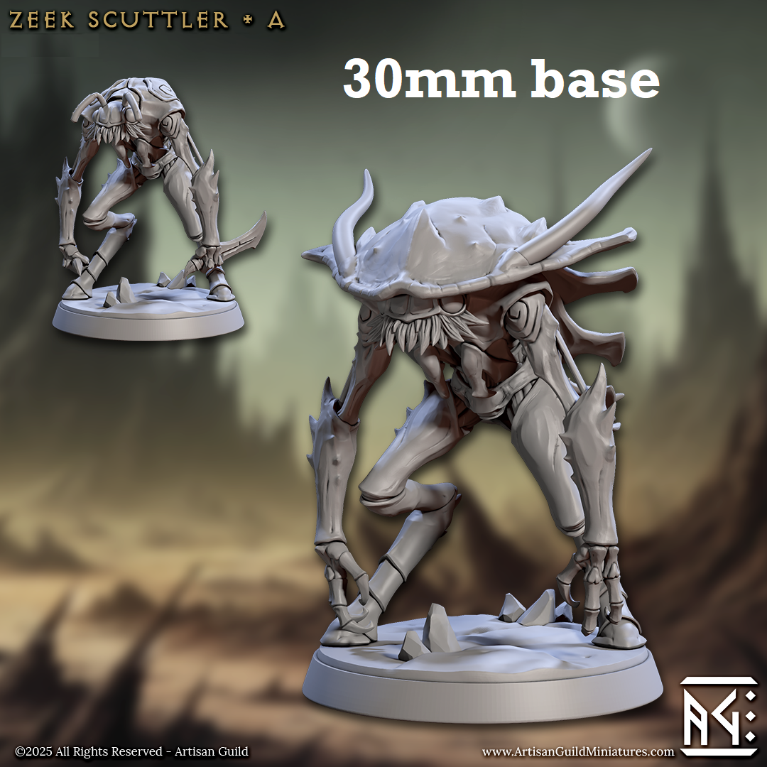 Zeek Scuttler: Sculpt A (Thri-kreen Warrior)