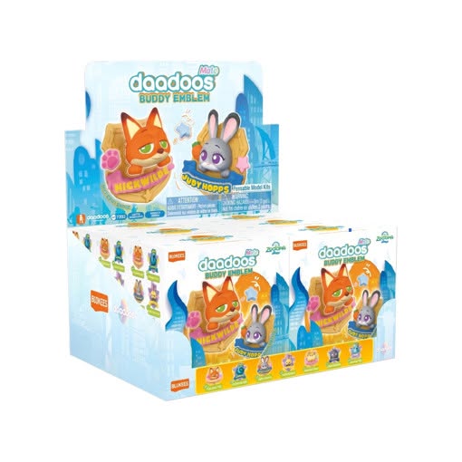 Blokees | Zootopia Daadoos Mate Series 01 | Buddy Emblem [Single Blind Box] (Pre-Order)