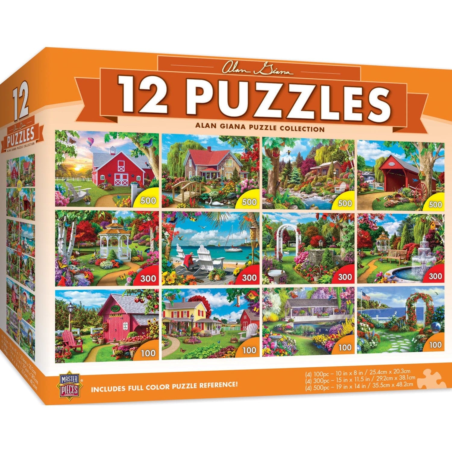 Alan Giana Jigsaw Puzzle Collection - 12 Pack