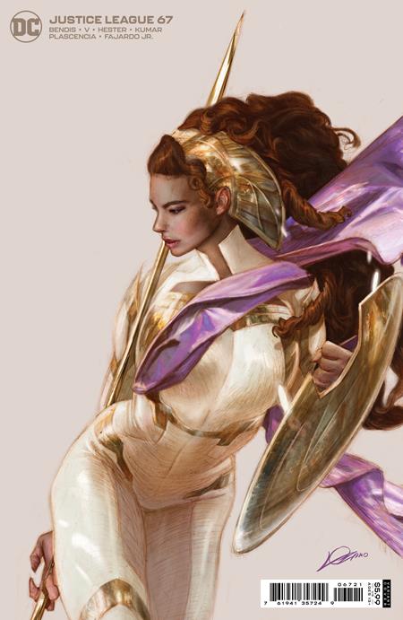 JUSTICE LEAGUE #67 CVR B ALEXANDER LOZANO CARD STOCK VAR (09/08/2021)