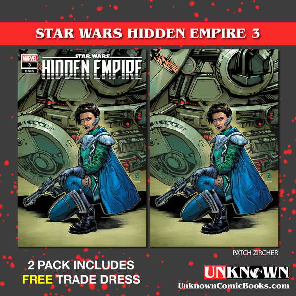 Star Wars: Hidden Empire #1 Zircher 2024 Virgin CGC 9.8 1st App. of Iden Versio