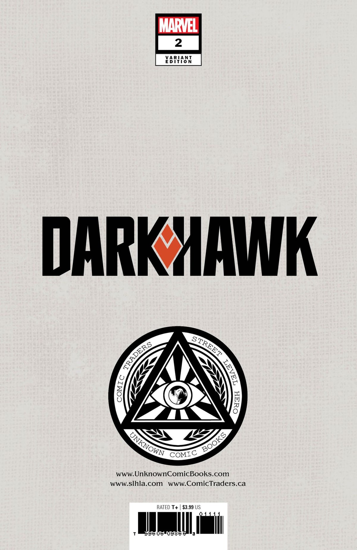 DARKHAWK EXCLUSIVE | UNKNOWN COMICS