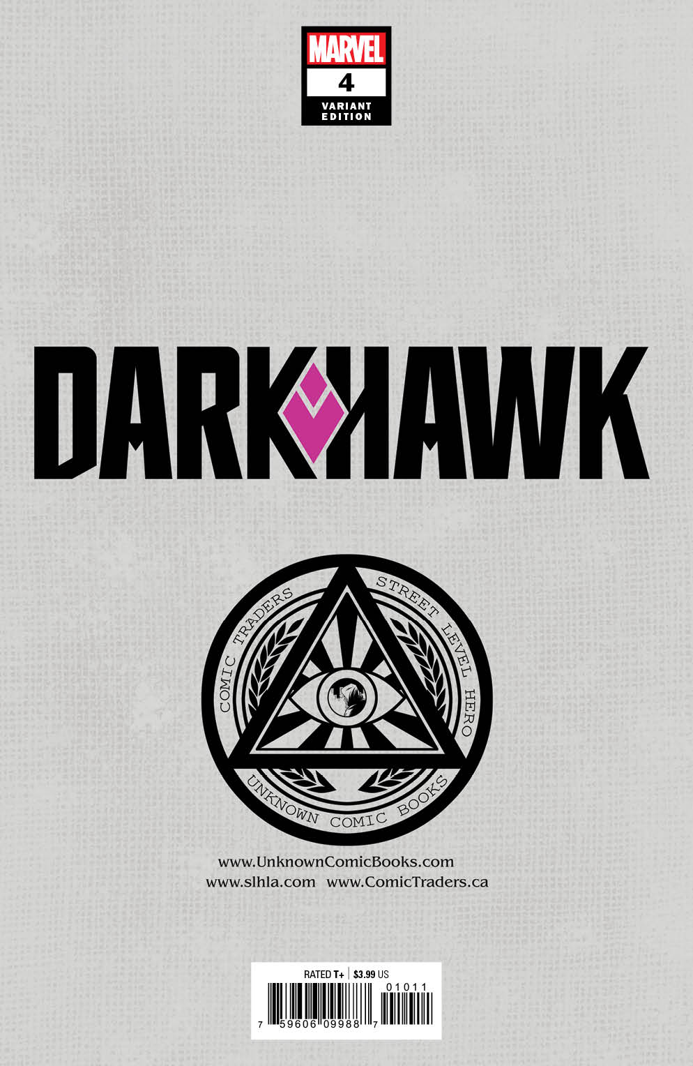 DARKHAWK #4 (OF 5) UNKNOWN COMICS MIGUEL MERCADO EXCLUSIVE VIRGIN VAR (11/24/2021) (12/01/2021)