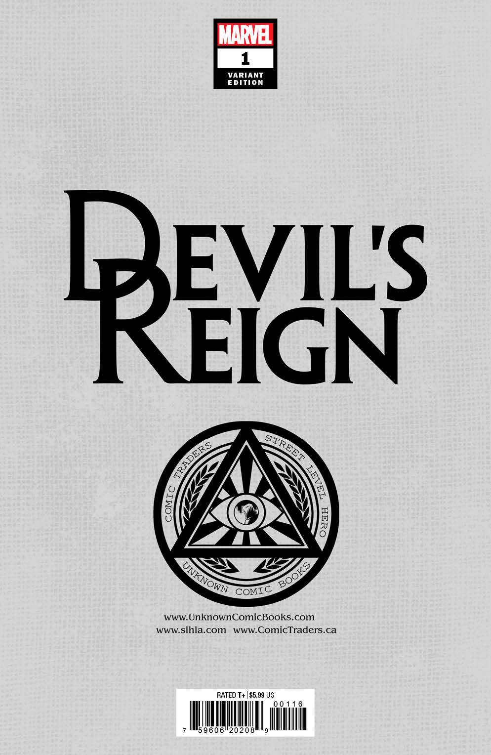 DEVILS REIGN #1 (OF 6) UNKNOWN COMICS MARCO TURINI EXCLUSIVE VIRGIN VAR (12/08/2021)