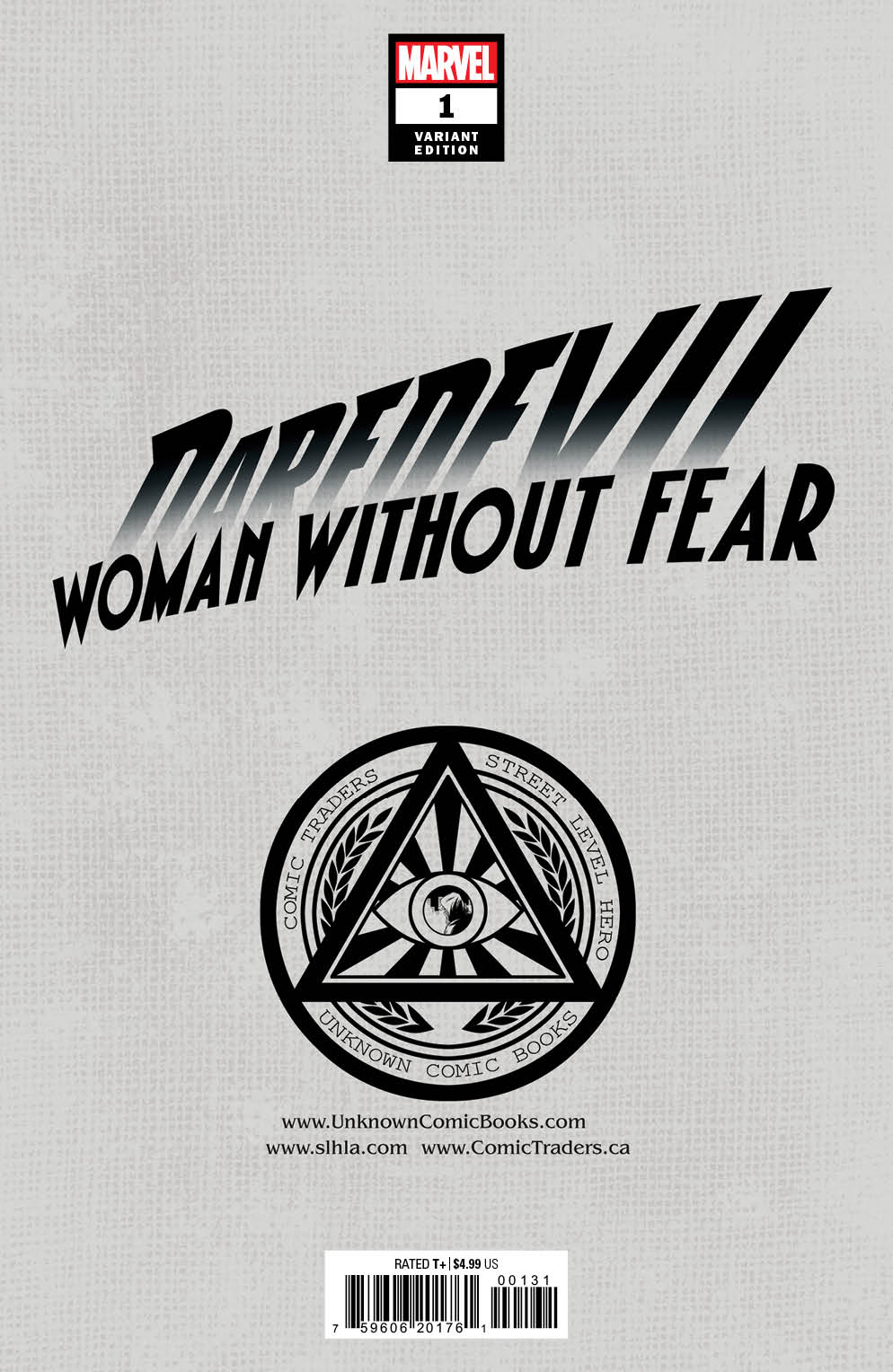 DAREDEVIL: WOMAN WITHOUT FEAR 1 UNKNOWN COMICS MARCO MASTRAZZO EXCLUSIVE VAR (01/12/2022)
