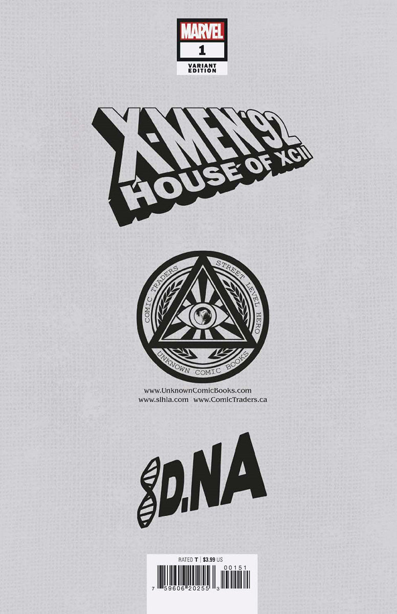 [Signed by David Nakayama] X-MEN '92: HOUSE OF XCII 1 VIRGIN DAVID NAKAYAMA EXCLUSIVE VAR