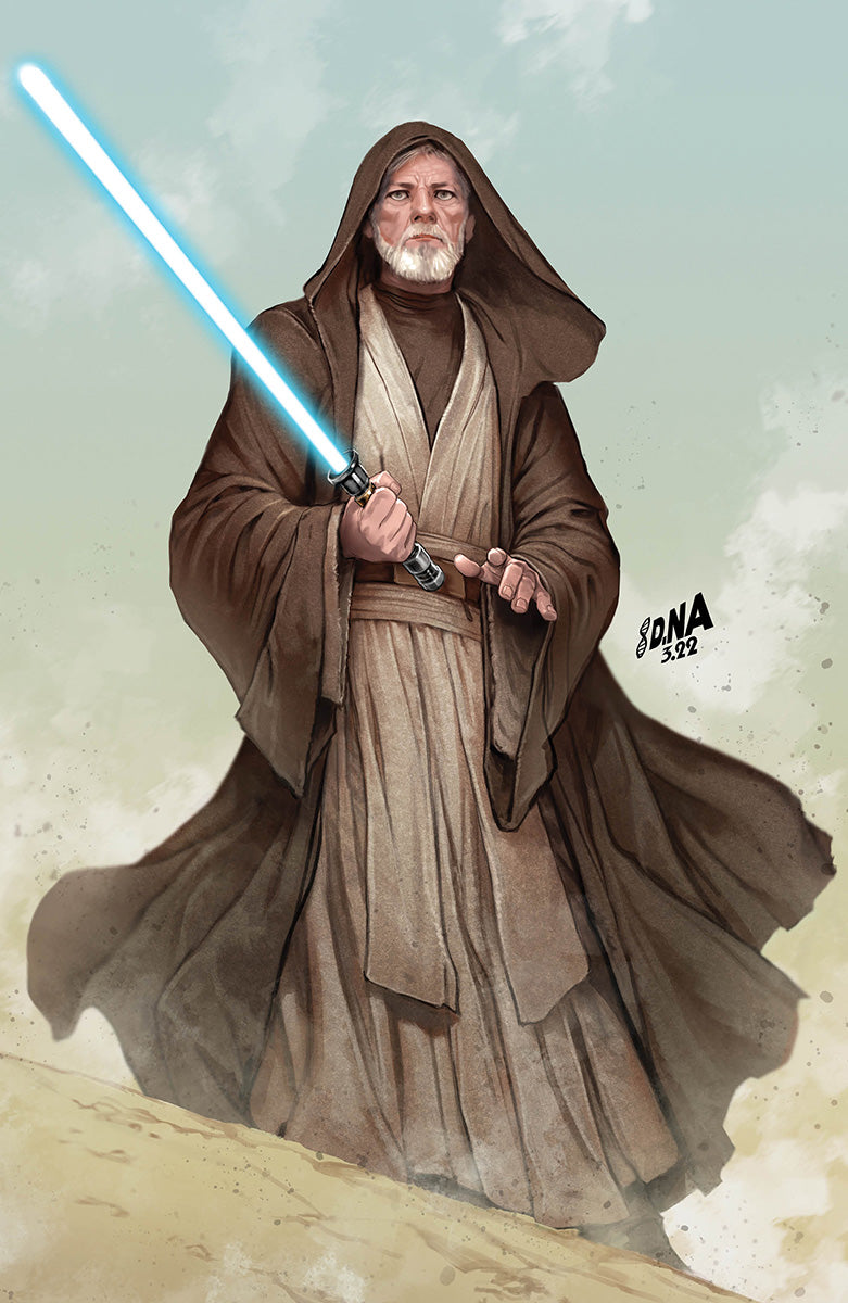 [Signed by David Nakayama] STAR WARS: OBI-WAN KENOBI 1 Virgin UNKNOWN COMICS DAVID NAKAYAMA EXCLUSIVE VAR