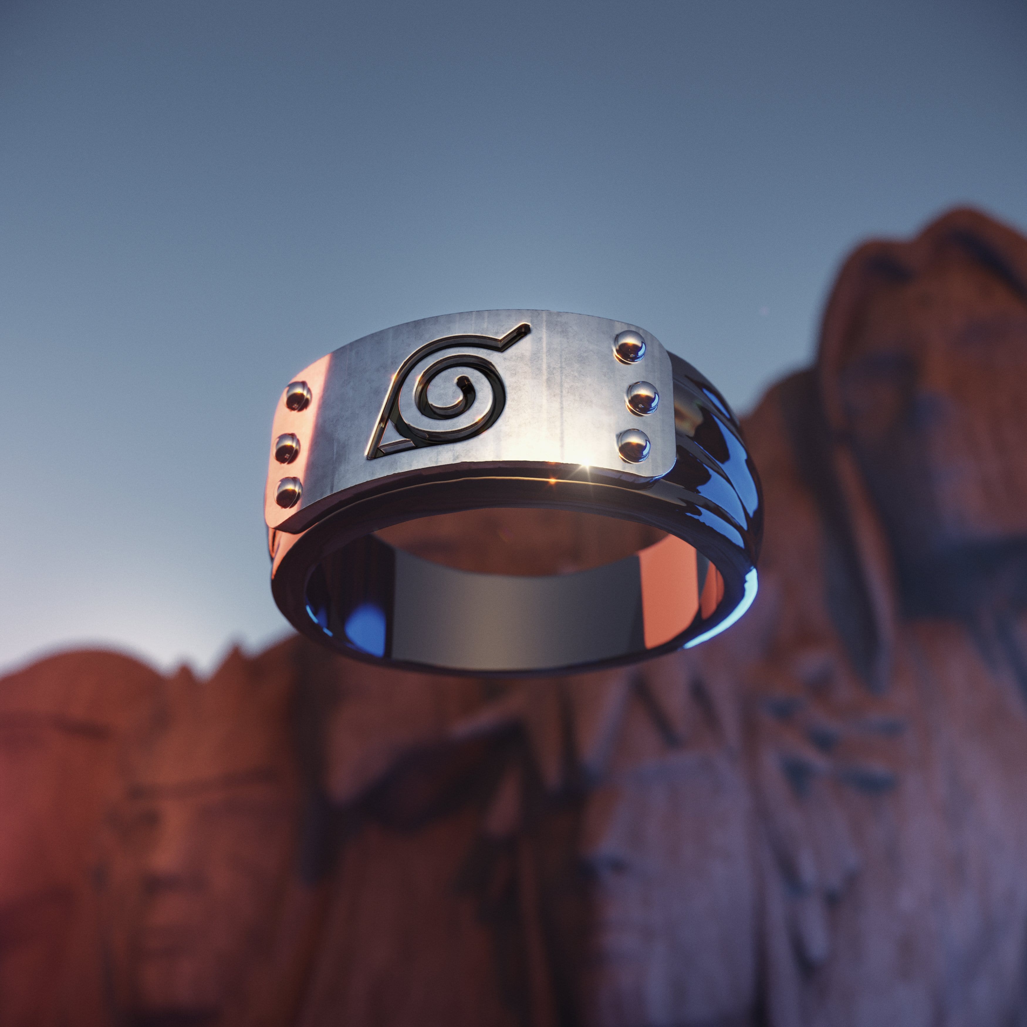 Naruto™ Hidden Leaf Village Headband Ring