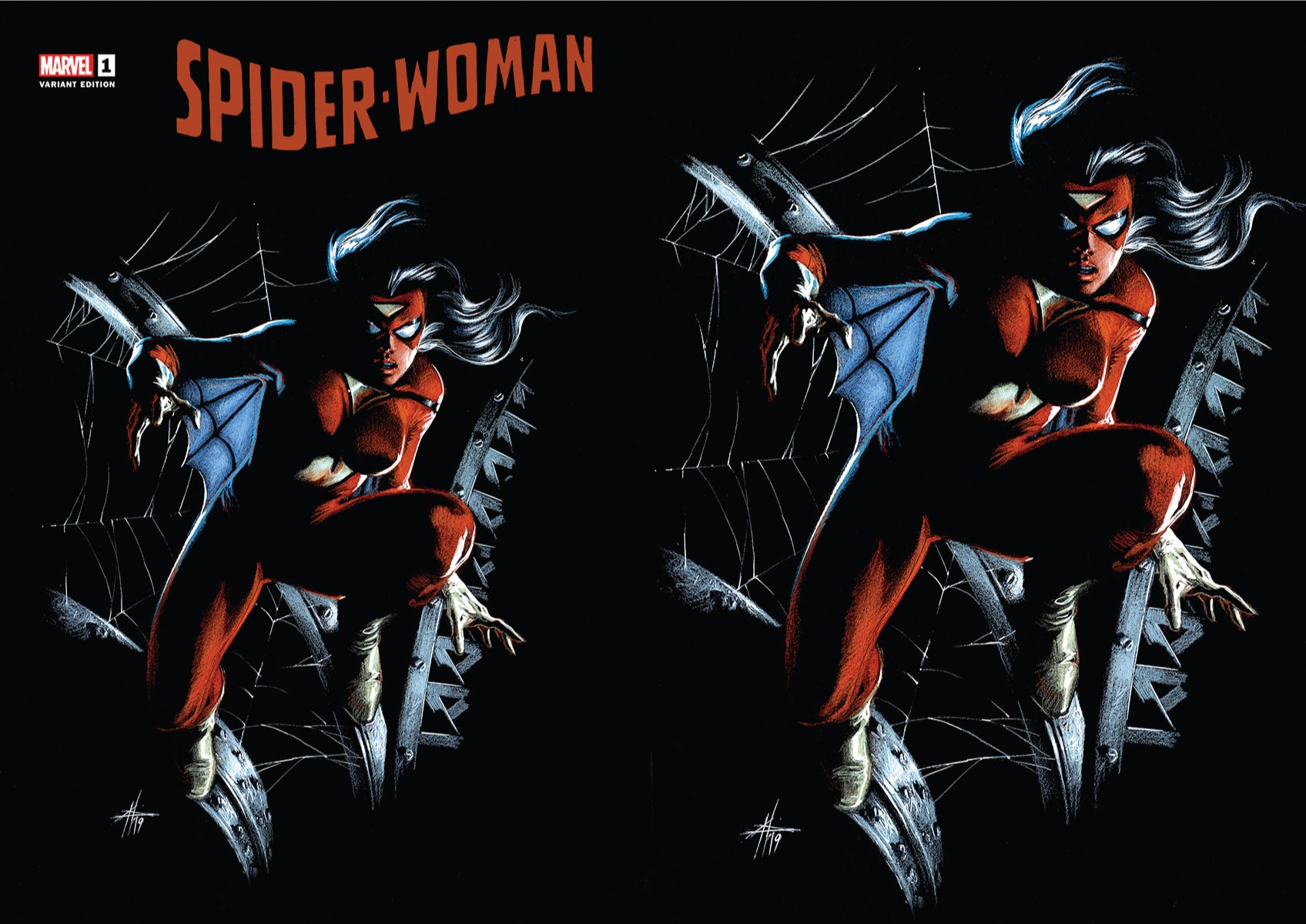 [2 PACK] SPIDER-WOMAN #1 UNKNOWN COMICS EXCLUSIVE DELL'OTTO VAR (03/18/2020)