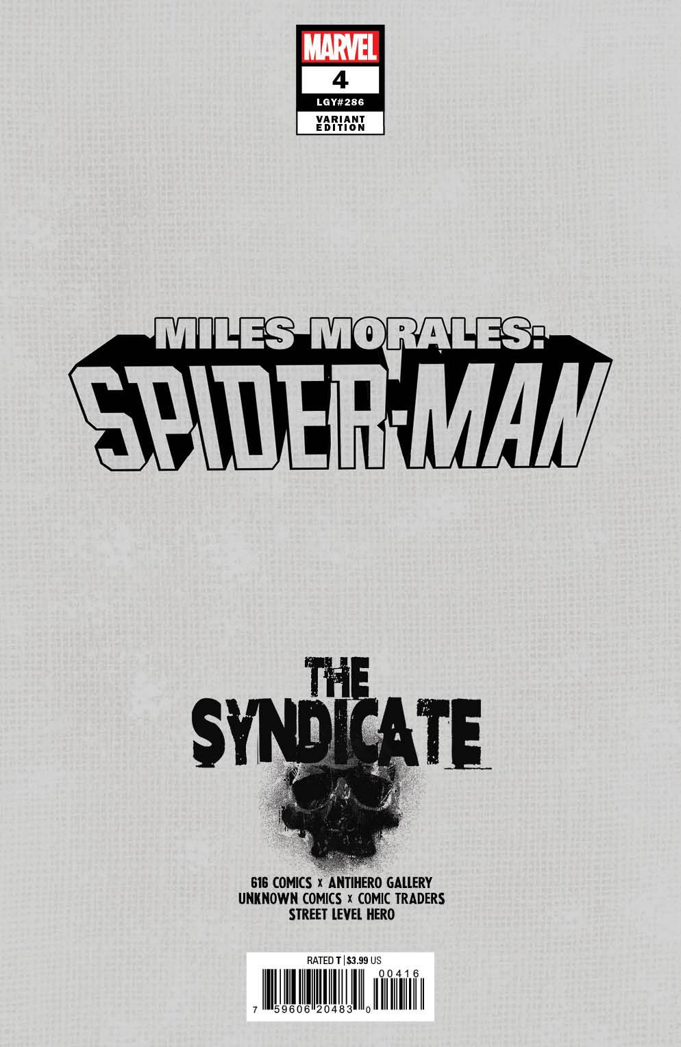 [2 PACK CONNECTING VIRGIN SET] MILES MORALES: SPIDER-MAN #4 / SPIDER-GWEN: SHADOW CLONES #1 LUCIO PARRILLO (616) EXCLUSIVE VAR (03/29/2023)