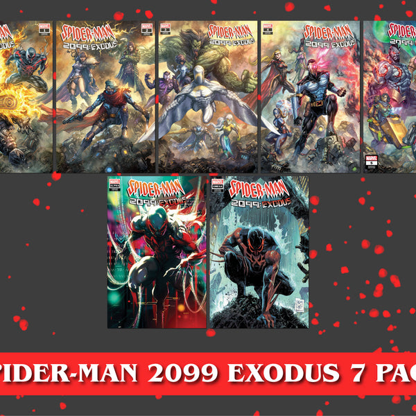 [7 Pack] Spider-Man 2099: Exodus Trade Dress Bundle Unknown Comics Ex