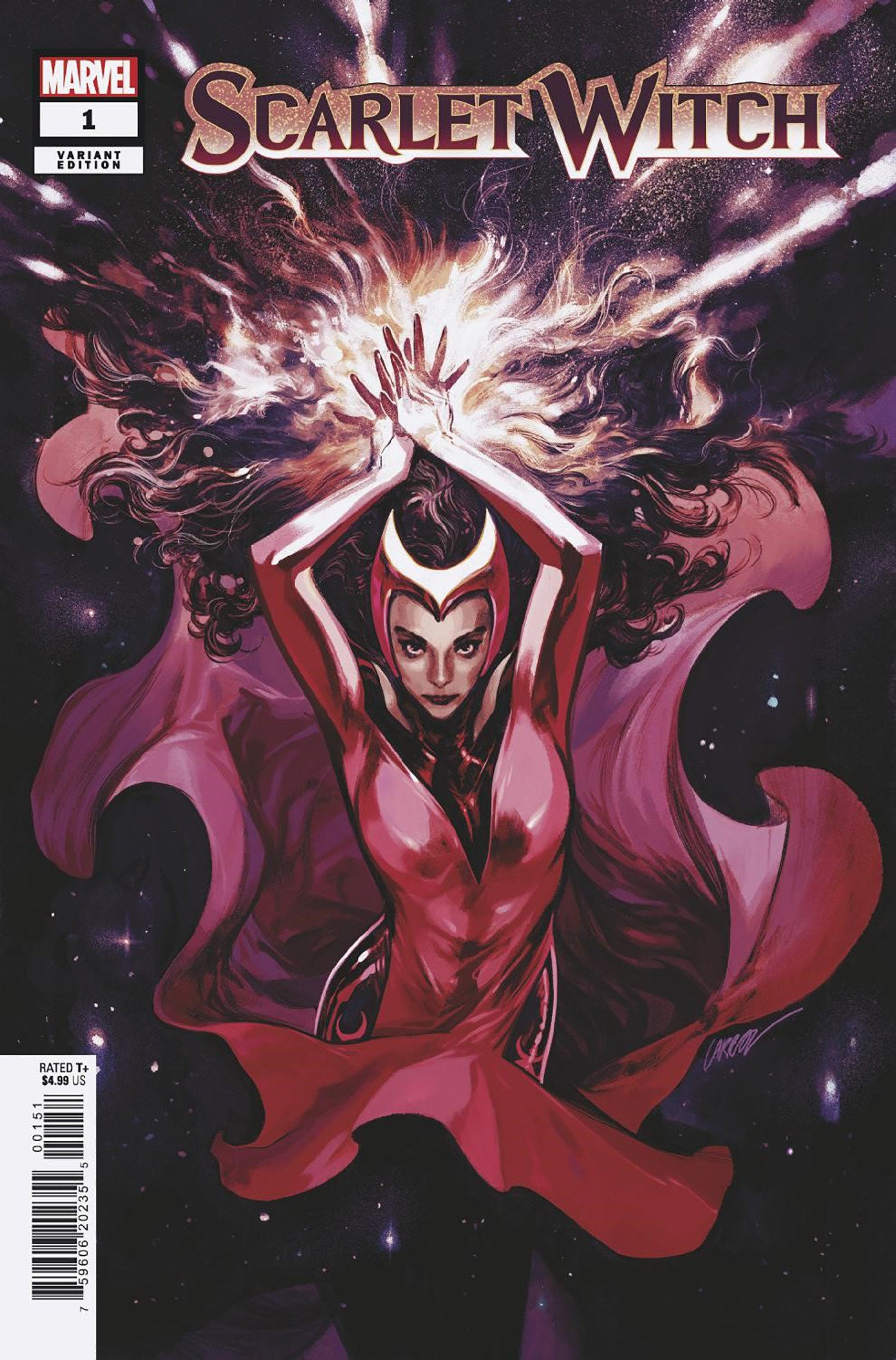 SCARLET WITCH 1 LARRAZ VARIANT [1:25] (01/04/2023) - Unknown Comic