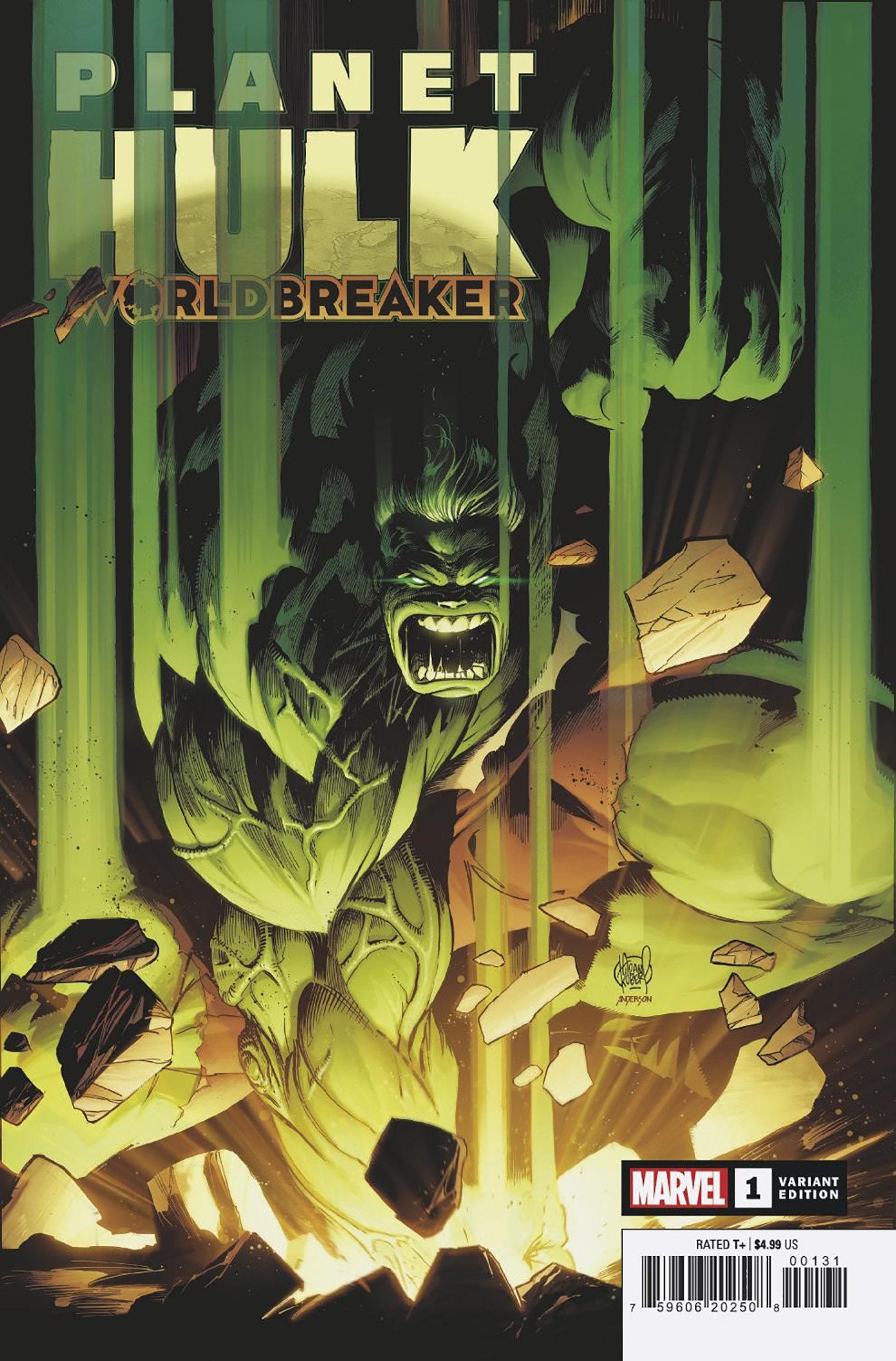 PLANET HULK: WORLDBREAKER 1 KUBERT VARIANT [1:25] (11/30/2022)