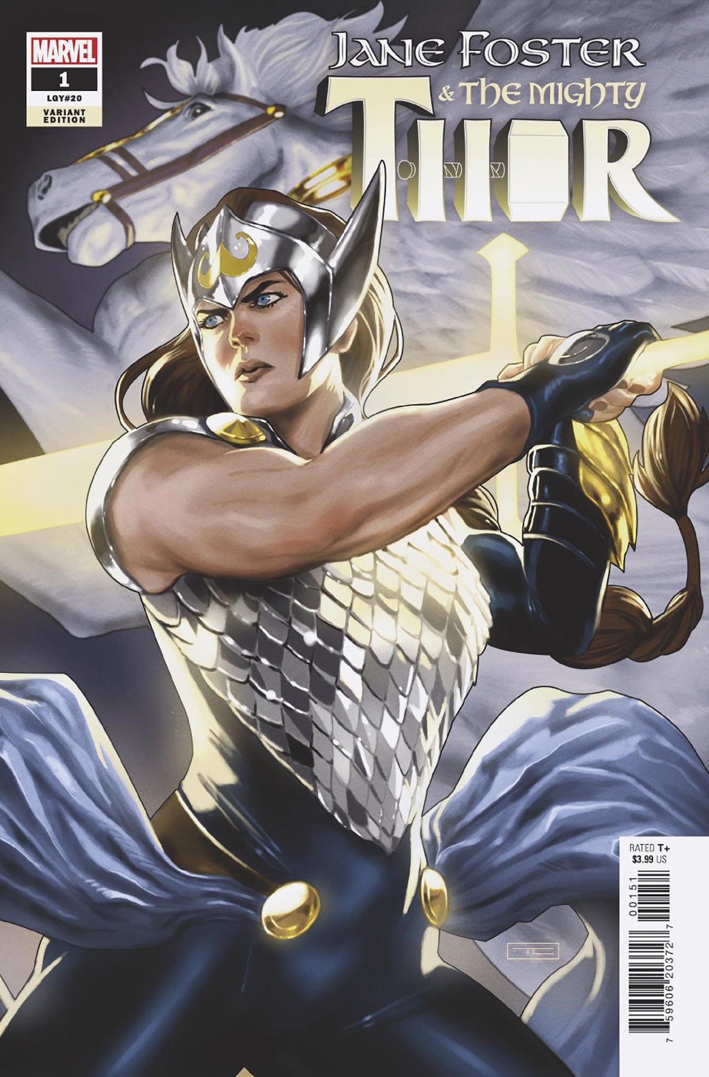 JANE FOSTER & THE MIGHTY THOR 1 CLARKE VARIANT [1:50] (06/01/2022) (06/08/2022)