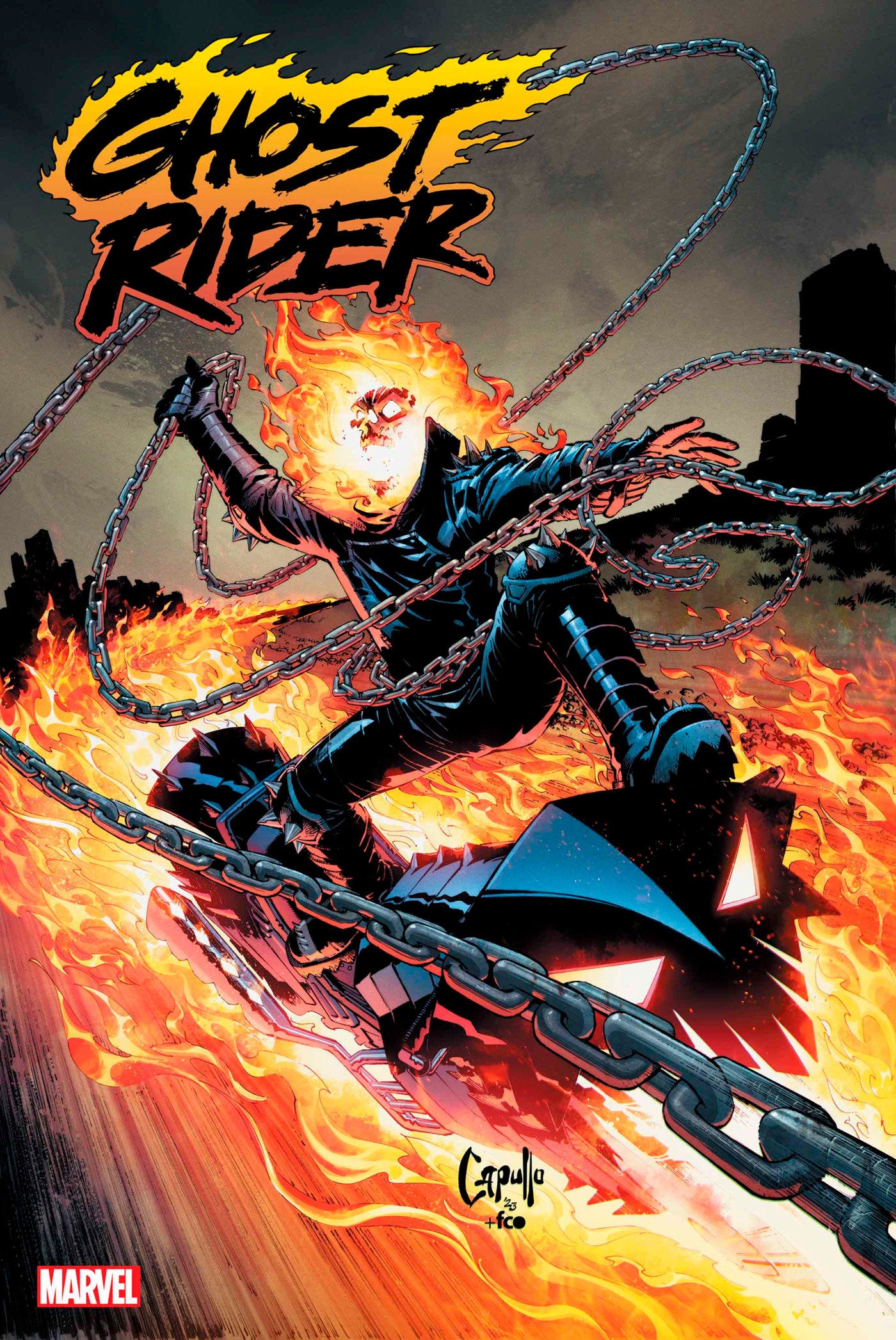 [SIGNED] GHOST RIDER 2 UNKNOWN COMICS DAVID NAKAYAMA WHATNOT EXCLUSIVE  VIRGIN VAR (11/30/2022)