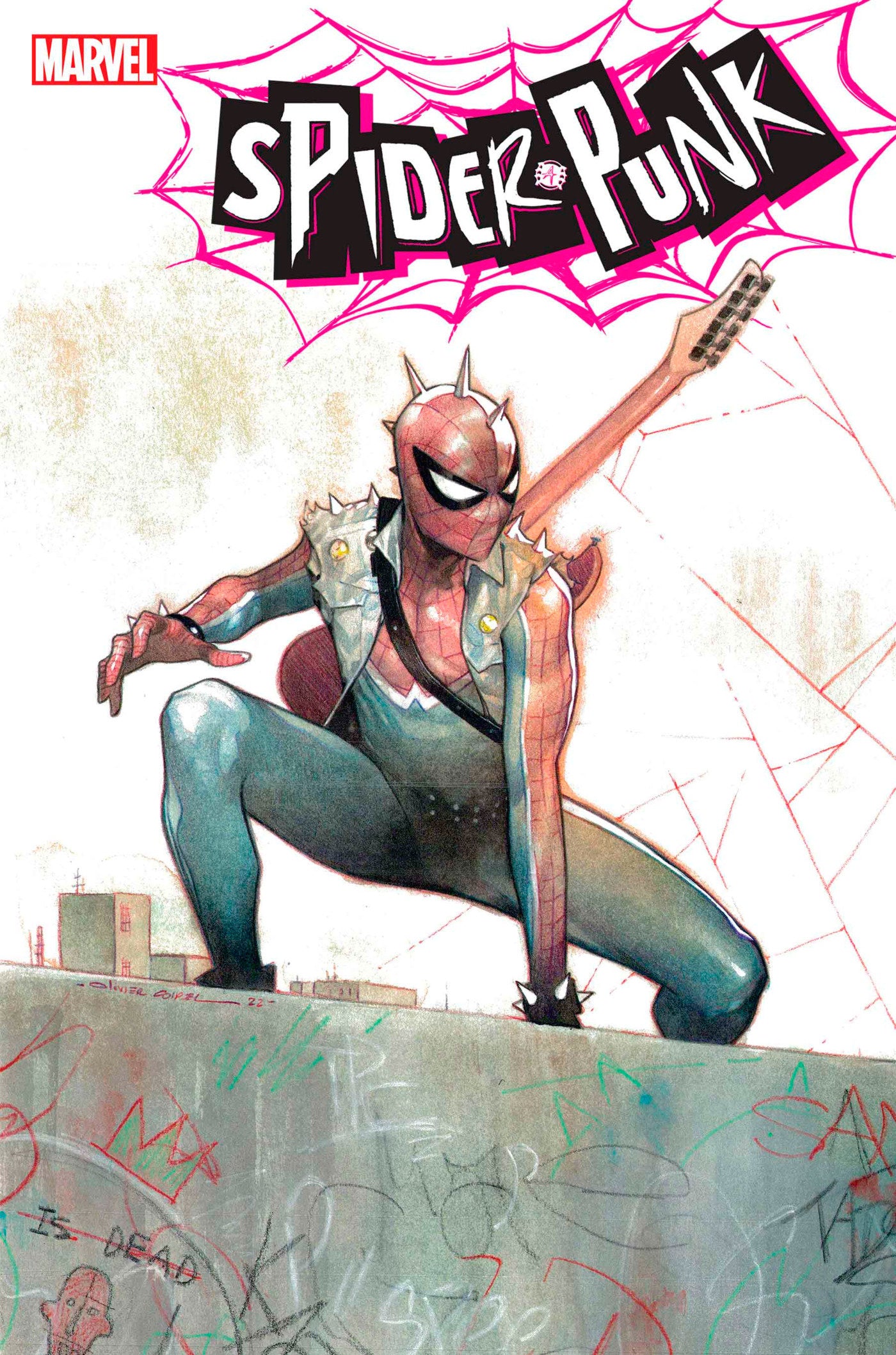 SPIDER-PUNK 1 UNKNOWN COMICS TONY DANIEL EXCLUSIVE VIRGIN VAR (04/06/2022)