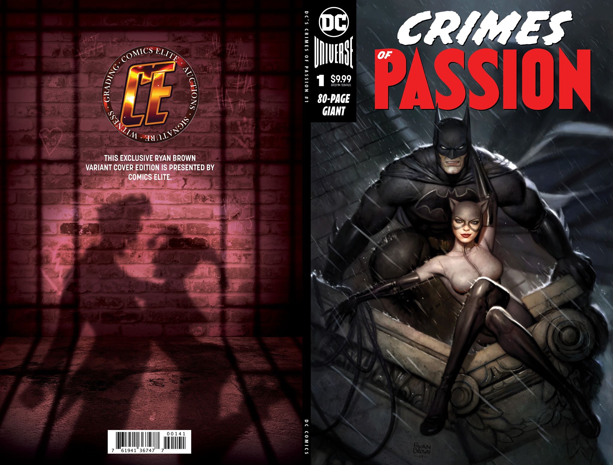 DC CRIMES OF PASSION #1 RYAN BROWN EXCLUSIVE VAR (02/05/2020)