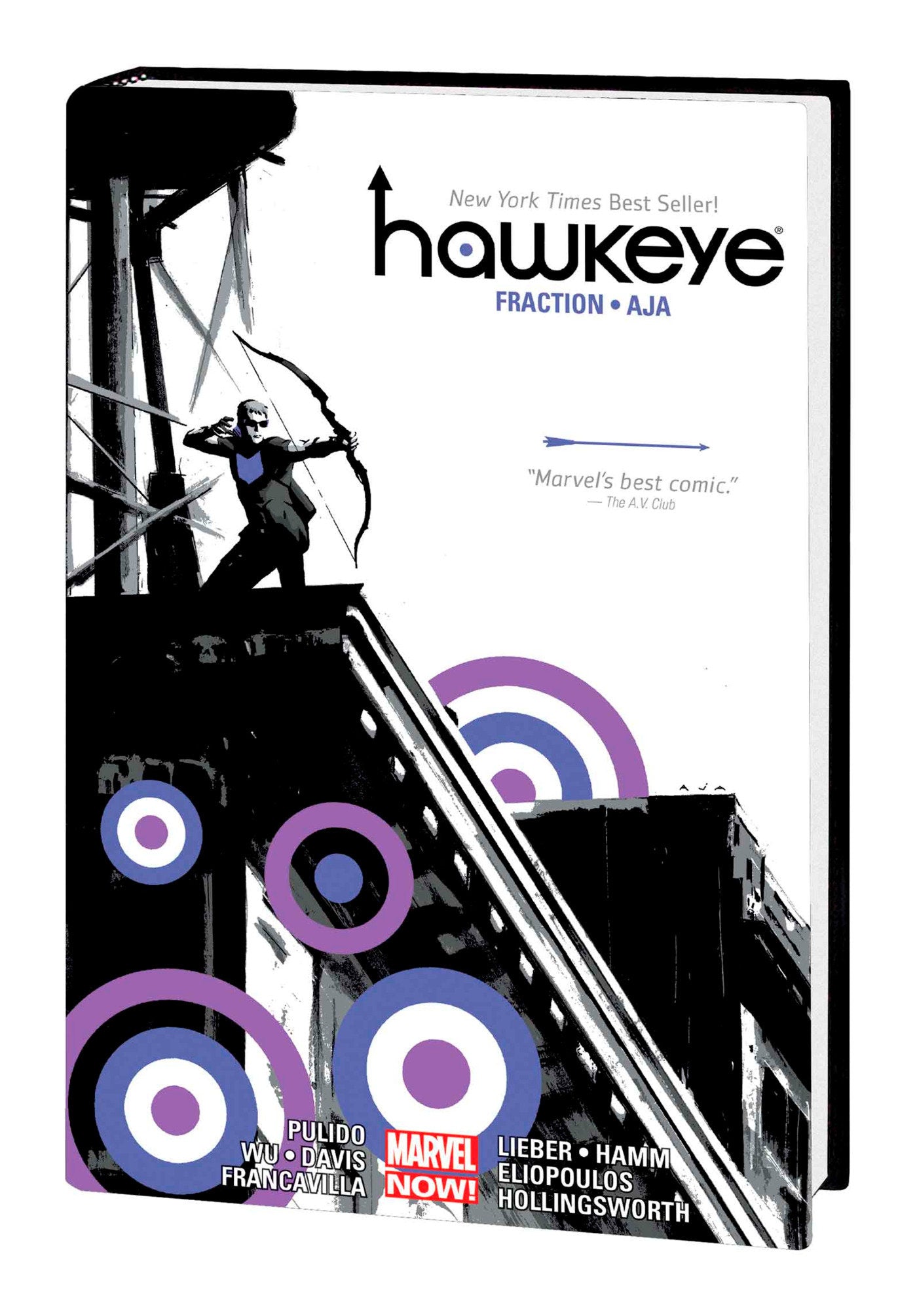 HAWKEYE BY FRACTION & AJA OMNIBUS [NEW PRINTING]  (11/29/2023)