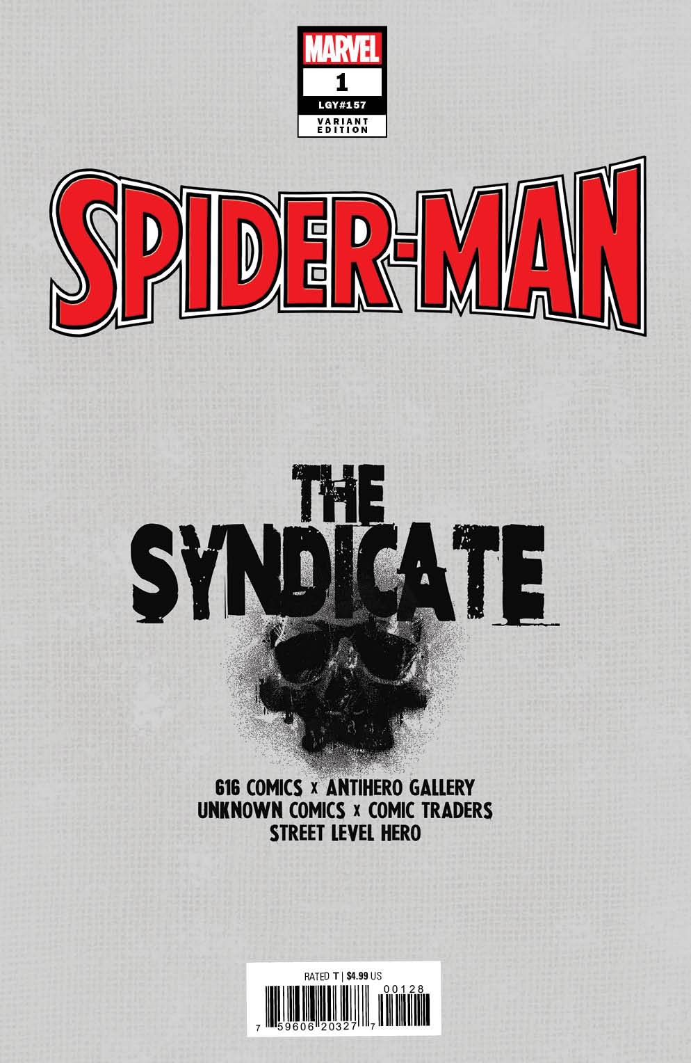 Spider-Man #1 Inhyuk Lee Exclusive Virgin Var (10/19/2022)