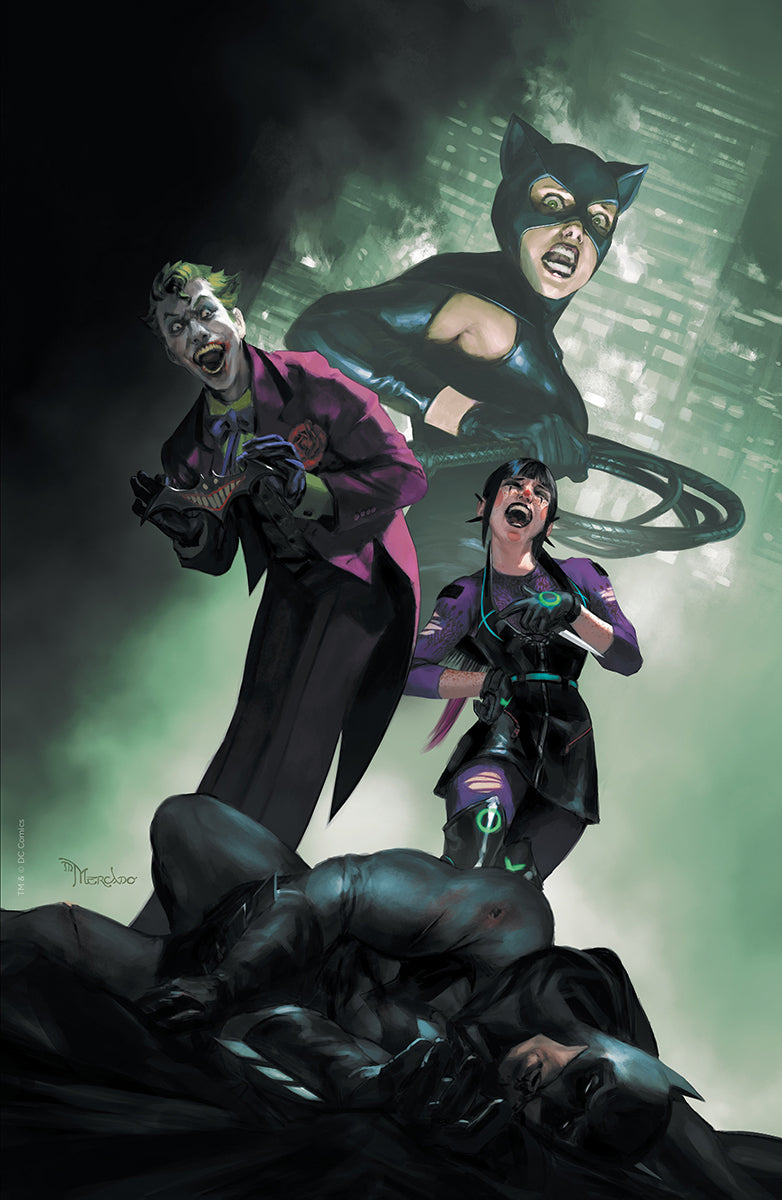 BATMAN #100 UNKNOWN COMICS MIGUEL MERCADO EXCLUSIVE VIRGIN VAR (JOKER WAR) (10/06/2020)