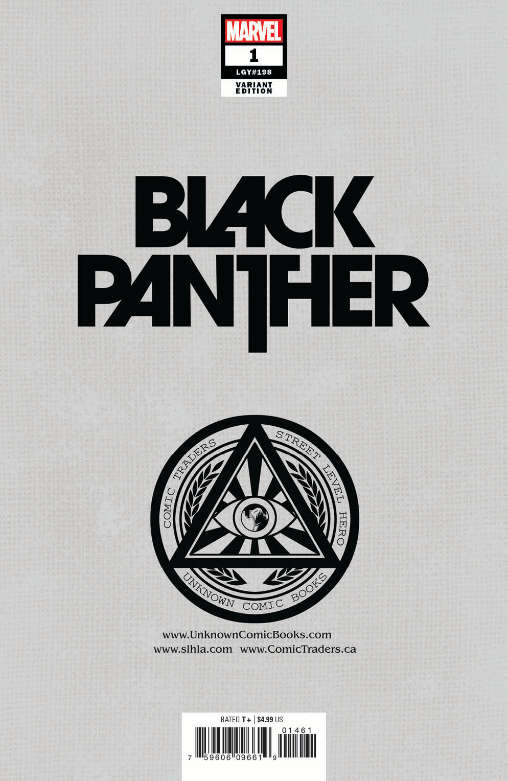 BLACK PANTHER #1 UNKNOWN COMICS DAVID NAKAYAMA EXCLUSIVE VAR (08/04/2021) (11/03/2021) (11/10/2021) (11/24/2021)