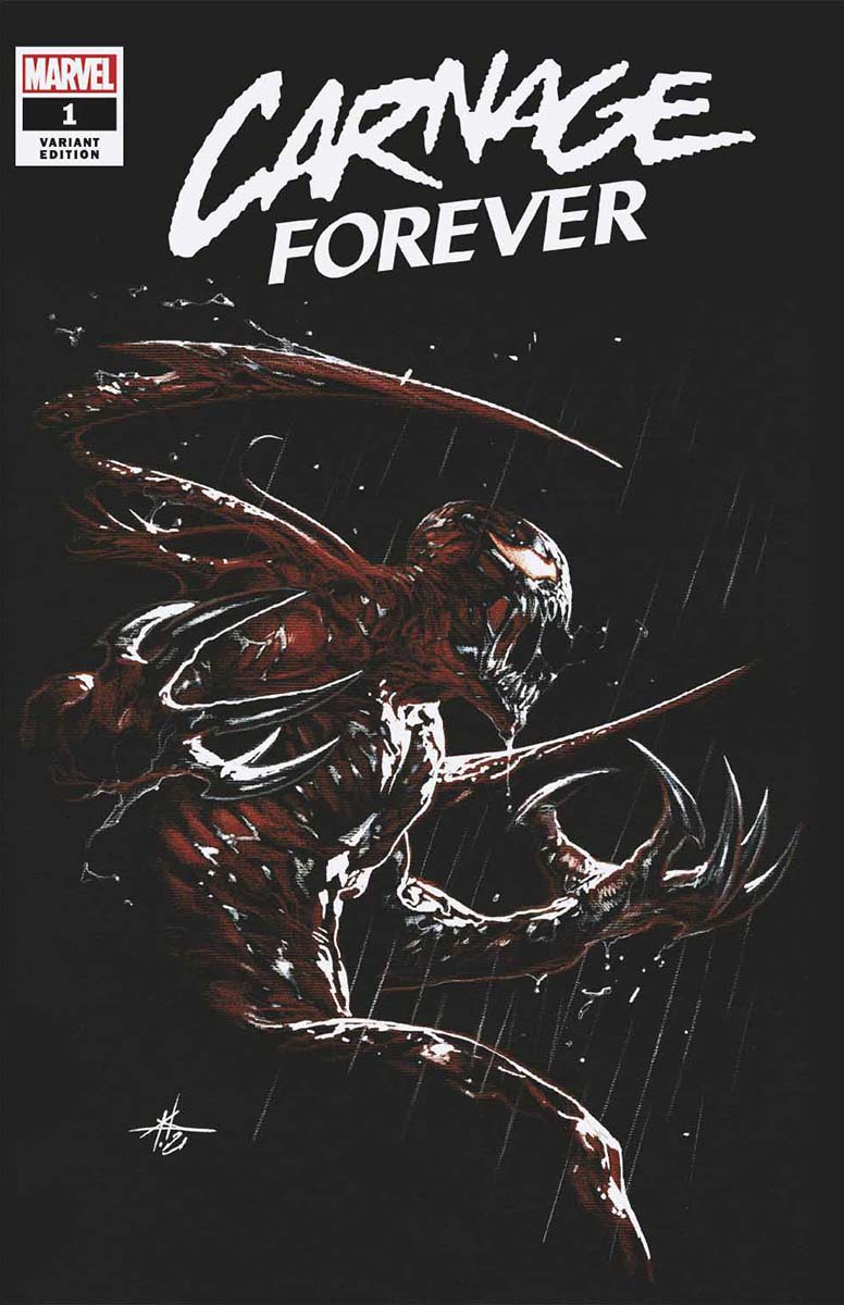 CARNAGE FOREVER 1 UNKNOWN COMICS GABRIELE DELL'OTTO EXCLUSIVE VAR (02/23/2022)