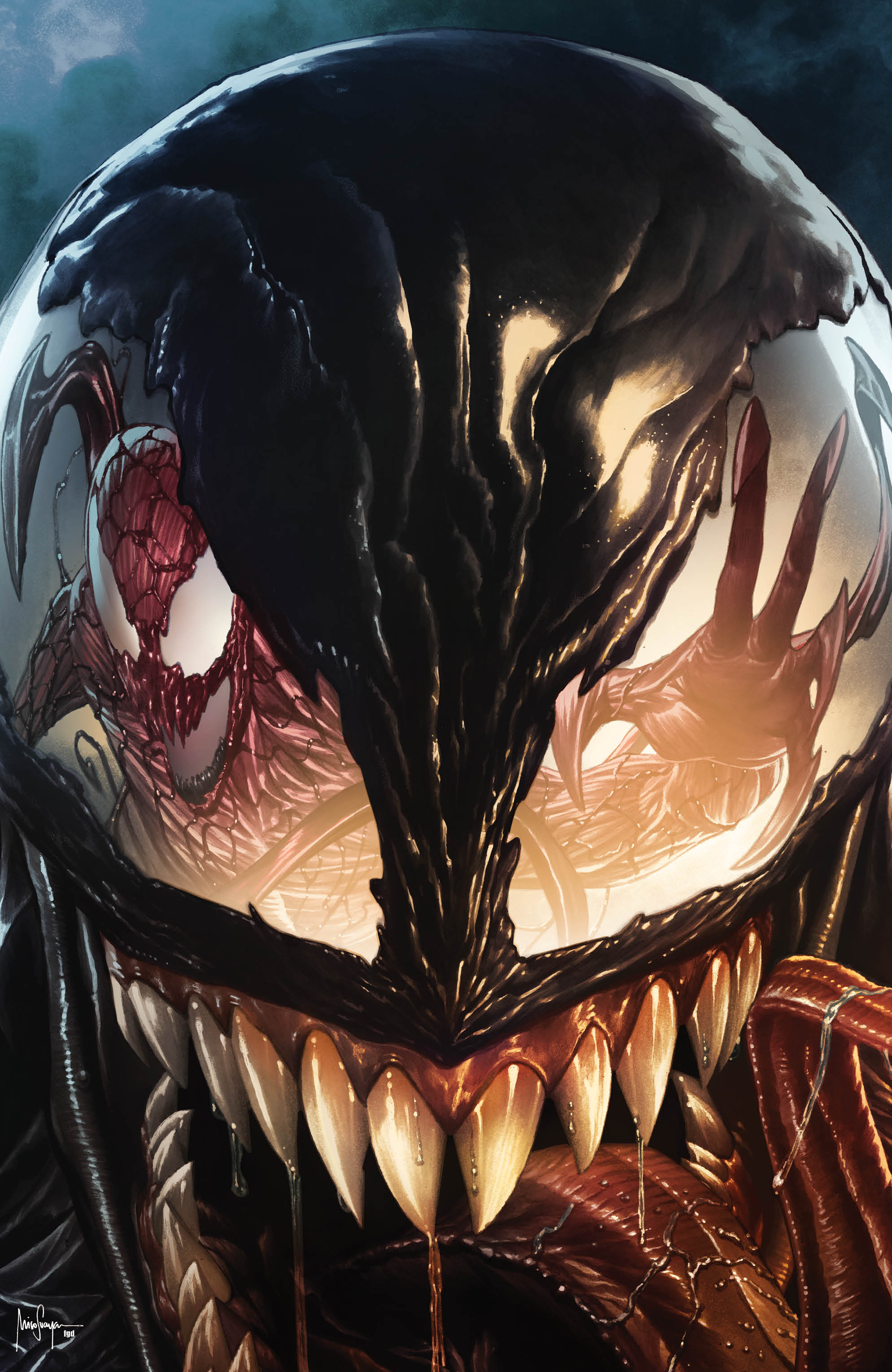 CARNAGE BLACK WHITE AND BLOOD #1 (OF 4) UNKNOWN COMICS MICO SUAYAN EXCLUSIVE VIRGIN VAR (03/24/2021)