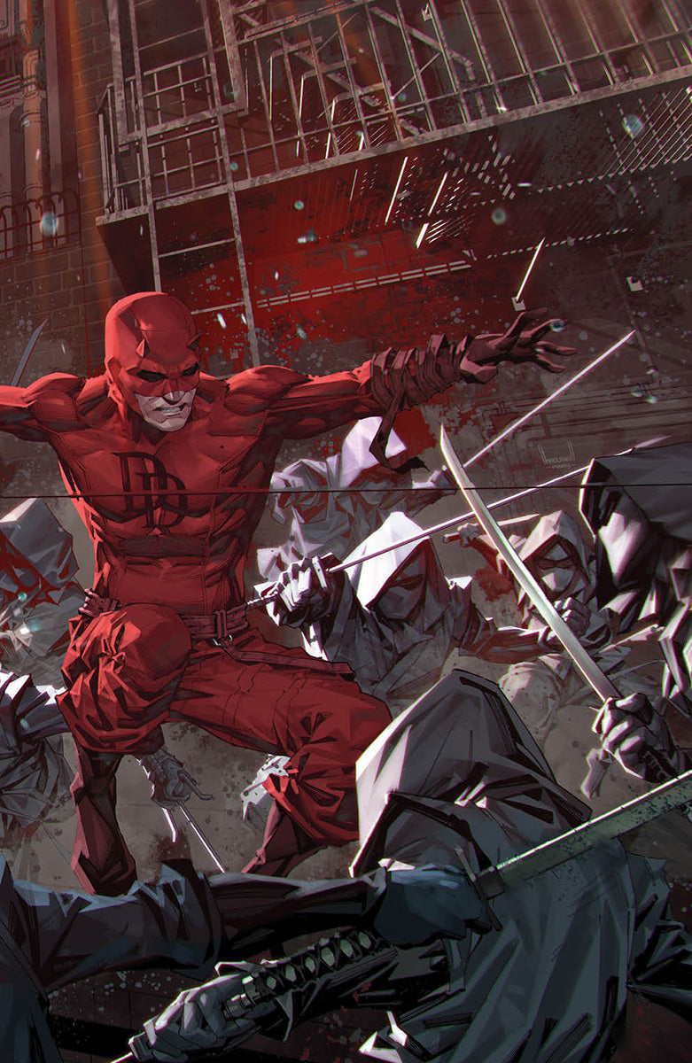 Daredevil Comic Rooftops Marvel Daredevil Comic
