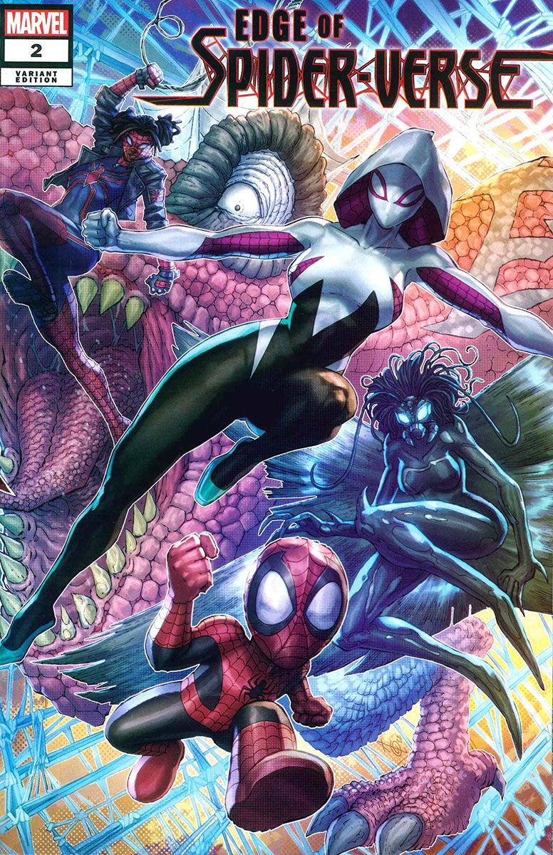 EDGE OF SPIDER-VERSE ALAN QUAH EXCLUSIVE SET OF FIVE COVERS  [LMT EDI] (12/07/2022)