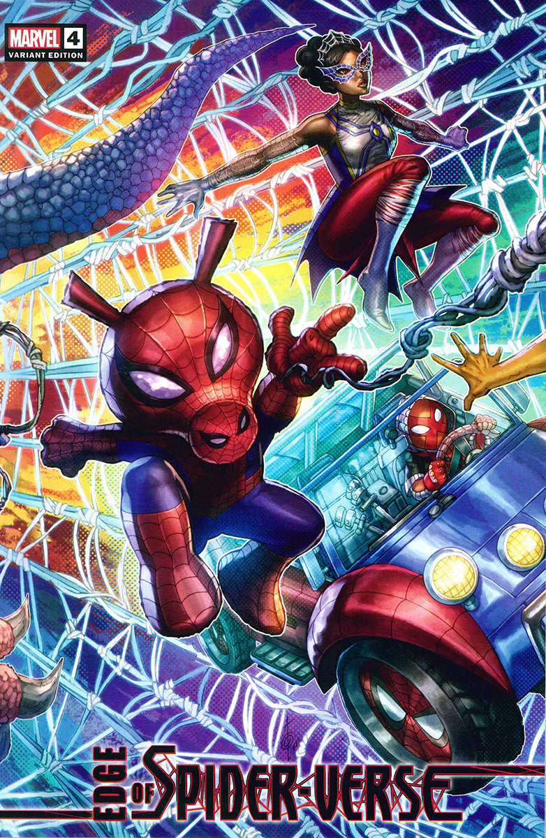 EDGE OF SPIDER-VERSE ALAN QUAH EXCLUSIVE SET OF FIVE COVERS  [LMT EDI] (12/07/2022)