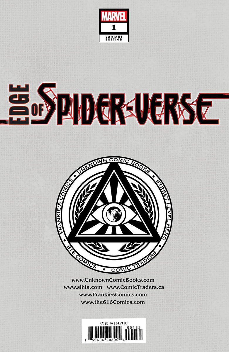 EDGE OF SPIDER-VERSE #1 UNKNOWN COMICS TYLER KIRKHAM EXCLUSIVE VAR (08/03/2022)