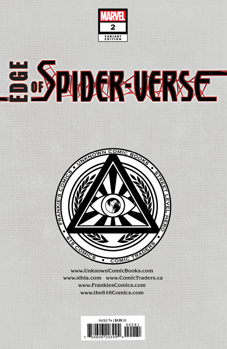 EDGE OF SPIDER-VERSE #2 UNKNOWN COMICS TYLER KIRKHAM EXCLUSIVE VAR (08/17/2022)