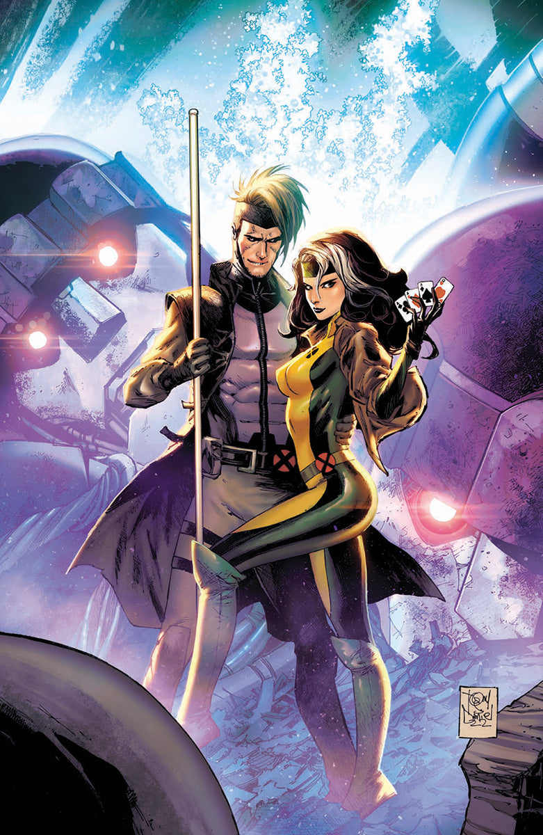 Gambit Colorblock Gambit Comic Art