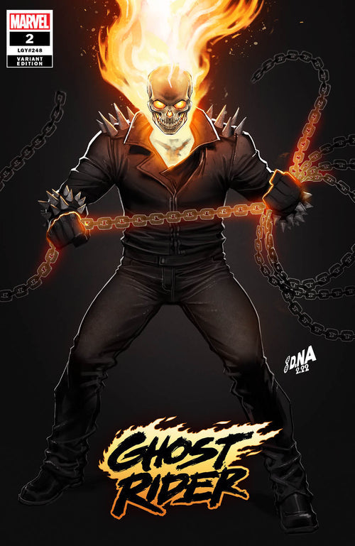 [SIGNED by David Nakayama] GHOST RIDER 2 UNKNOWN COMICS DAVID NAKAYAMA EXCLUSIVE VAR (11/30/2022)