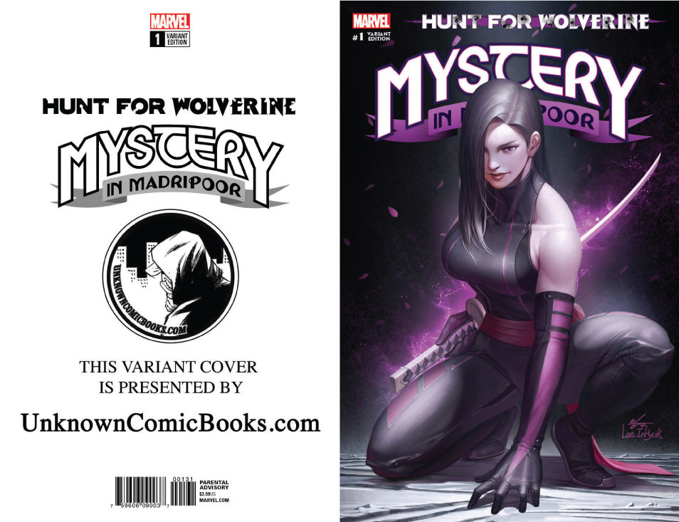 HUNT FOR WOLVERINE MYSTERY MADRIPOOR #1 (OF 4) UNKNOWN COMIC BOOKS EXCLUSIVE INHYUK LEE CVR A 5/23/2018