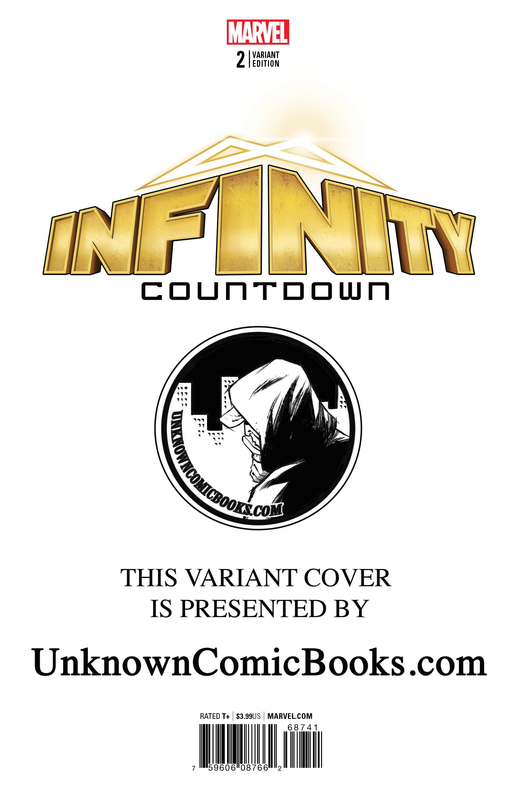 INFINITY COUNTDOWN #2 (OF 5) UNKNOWN COMIC BOOKS GRANOV EXCLUSIVE 4/18/2018