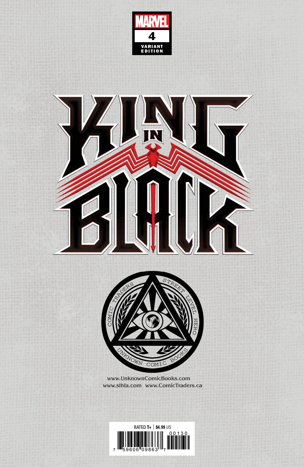 KING IN BLACK #4 (OF 5) UNKNOWN COMICS TYLER KIRKHAM EXCLUSIVE VIRGIN VAR (02/17/2021)