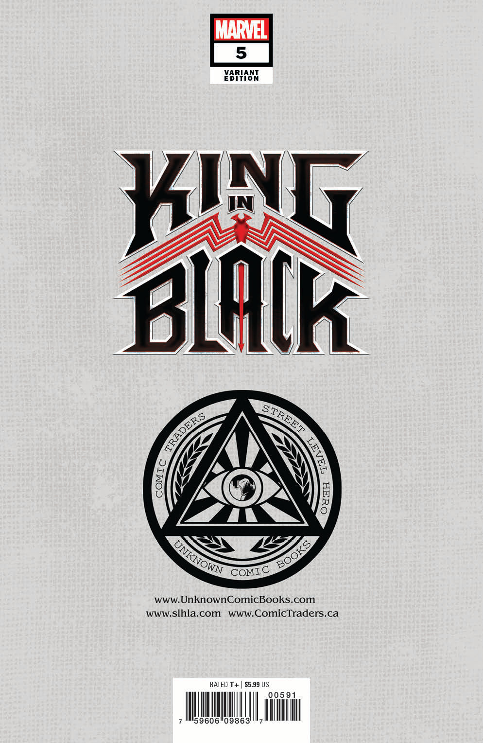 KING IN BLACK #5 (OF 5) UNKNOWN COMIC TYLER KIRKHAM EXCLUSIVE VIRGIN VAR (04/07/2021)