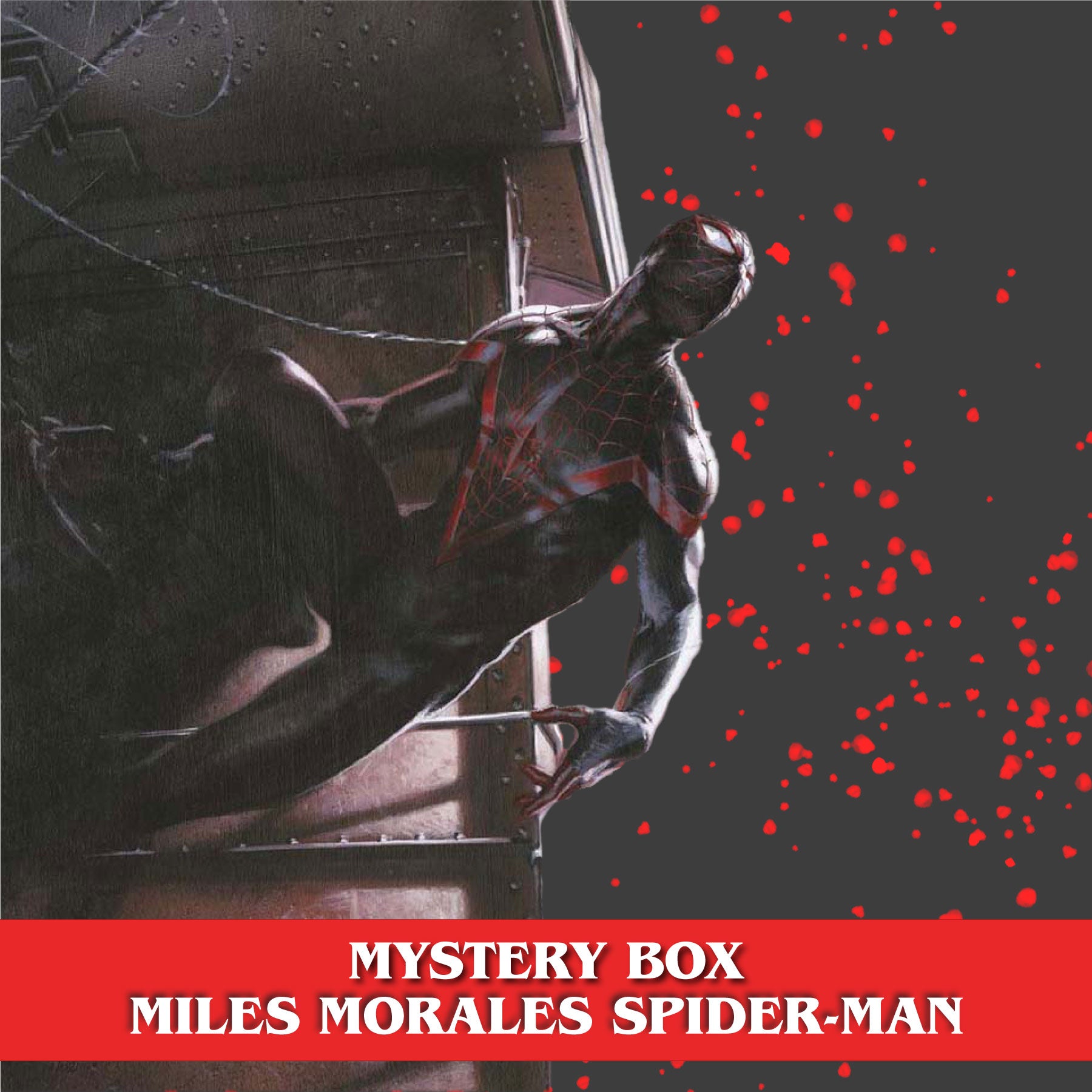 [5 PACK] UNKNOWN COMICS MYSTERY THEMED 👉MILES MORALES SPIDER-MAN EXCLUSIVE BOX 👉TRADE (12/21/2022)
