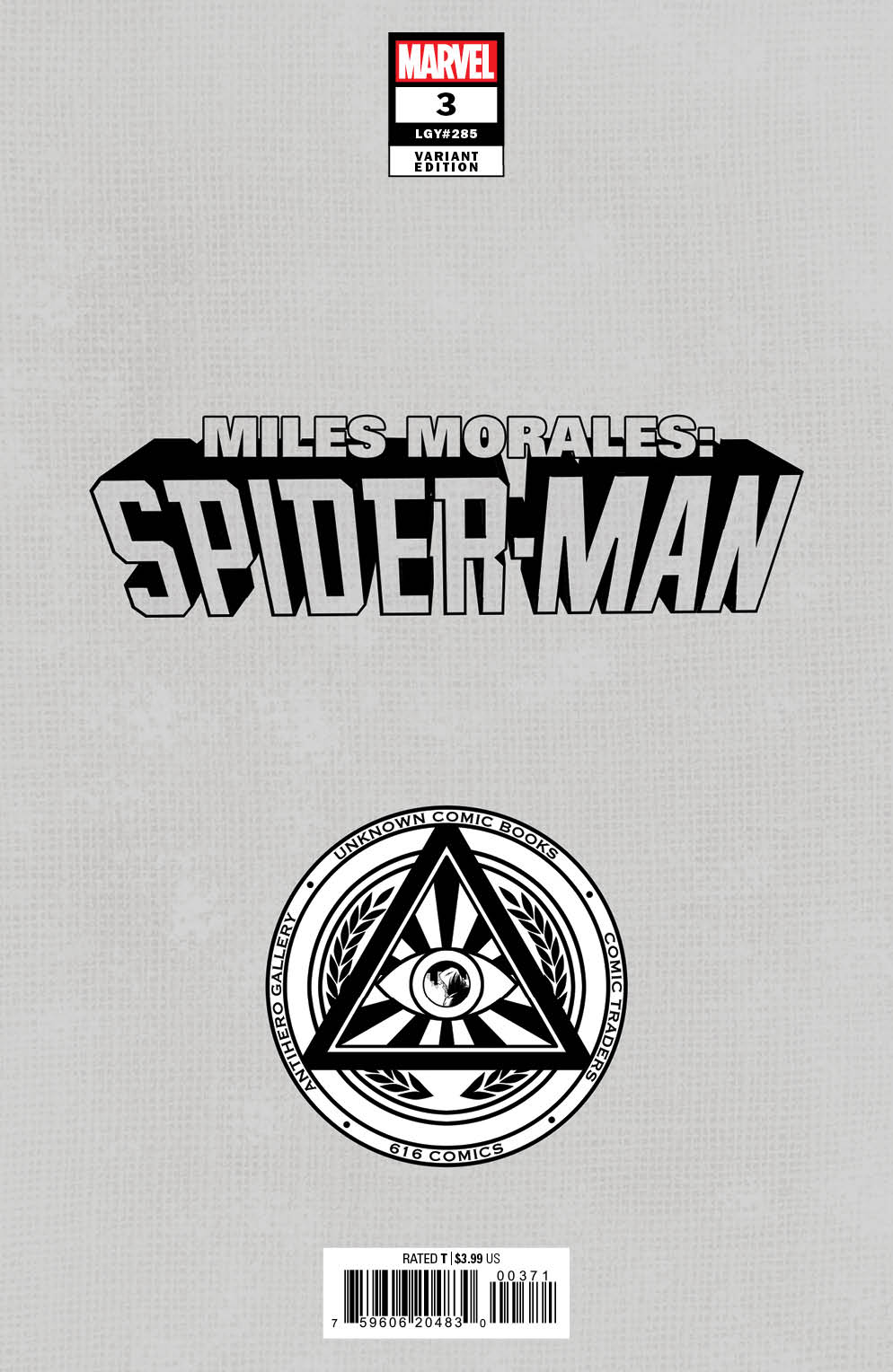 MILES MORALES: SPIDER-MAN #3 UNKNOWN COMICS IVAN TAO EXCLUSIVE GRAFFITI WALL VAR (02/01/2023)