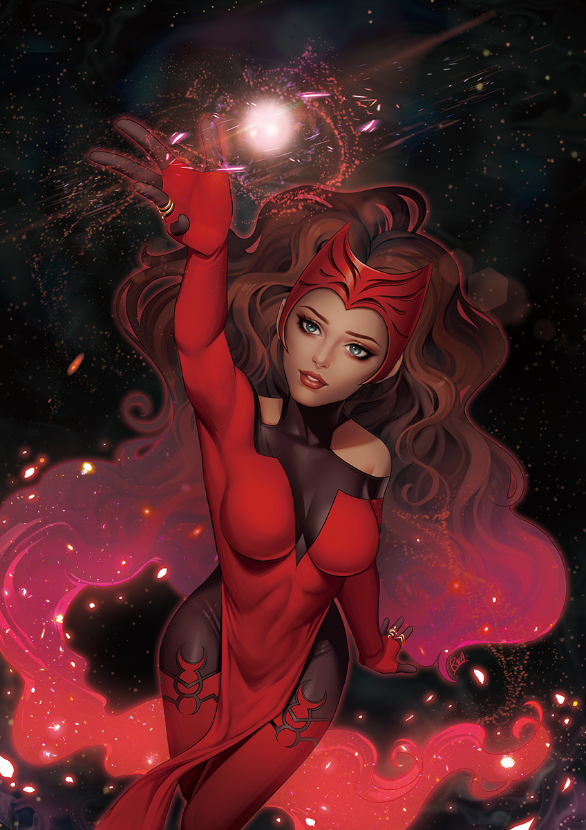 SCARLET WITCH ANNUAL #1 UNKNOWN COMICS R1C0 EXCLUSIVE VIRGIN VAR (06/21/2023)